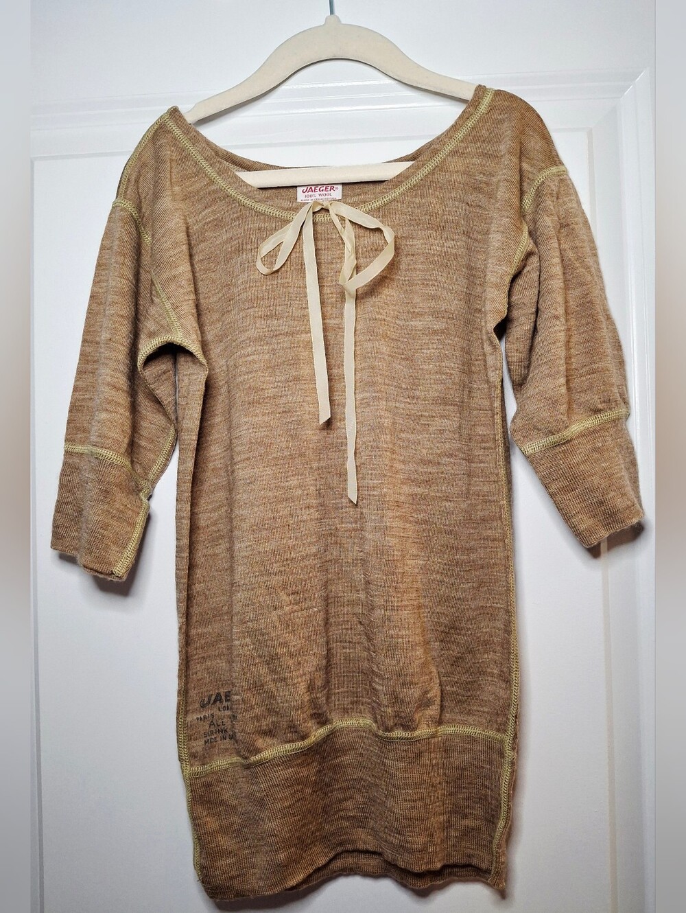 Vintage 90s Jaeger 100% Wool Youth Sweater Made in UK (M)